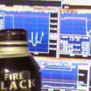 朝6時半、会社。