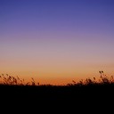 秋の終わりの夕暮れの　　fall twilight