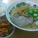 久々の天下一品＆三角チョコパイ