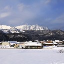雪晴れ