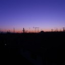 明けましておめでとうございますの夜明け。