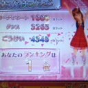 レッドチェックワンピース