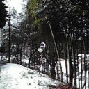 予報外れの積雪