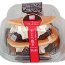 ローソンのスプーンで食べるどら焼きって