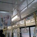 雪ミク電車・・・