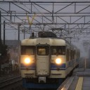 雨の黄昏