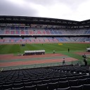 スタジアムでの休日