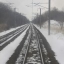 白い路