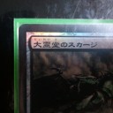 だいれいどうのスカージが抜けてだいれいうのスカージが入りました。