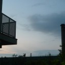 夕暮れと夜の境目