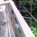 つり橋。