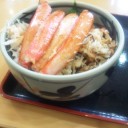 函館朝市にて