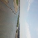 海に来た
