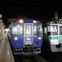 朝の札幌駅