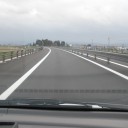 雪のチラつく