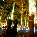 御堂筋とフライングクリスマス