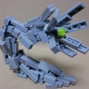 ワームとぐろエンジン（レゴブロック）