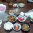 昼食完成。