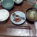 祖父母の朝食。