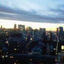 東京の夜明け