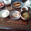 祖父母の朝食。