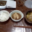 祖父母の朝食。