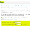 Poste italianeでの郵便追跡