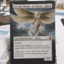 【拡張アート】 静寂の守り手、リンヴァーラ/Linvala, Keeper of Silence