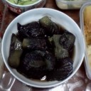 茄子の煮浸し。