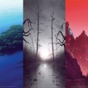 【MTG】John Avon Lithographs Unhinged Land Collection