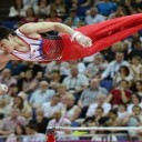 体操男子団体が銀、４位から一転