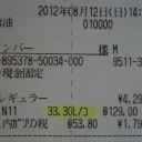 インサイトエクスクルーシブの燃費を算出（５回目）