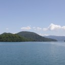 島に接近