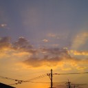 木曜　〓体調と夕焼けと〓