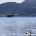 トップライトの湖面