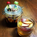 大きいプリンと小さいたい焼き