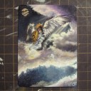 拡張アート(Altered card)：歓喜の天使　/　Angel of Jubilation　/　AVR