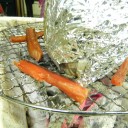 １００％の焼き芋　“炭火最強伝説、ここに…”　の巻