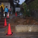 2012年12月3日駐車場拡張工事開始