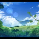 【落書き】アニメ的背景