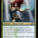 【GTC】4マナの+1/+1カウンターが置かれるたびドロー出来る人間