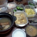 祖父母の朝食1228 。