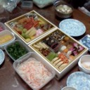 祖父母の朝食。