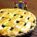 今日もアップルパイ