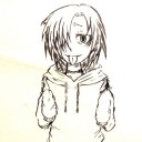 気になったので新しい筆の紹介　と　落書き小梅チャン