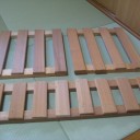 大・　工・　仕事　しました