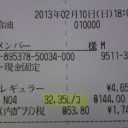 インサイトエクスクルーシブの燃費を算出（１０回目）