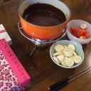 チョコフォンデュ