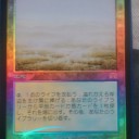 溢れかえる岸辺　日本語foil　欲しい方いますか？
