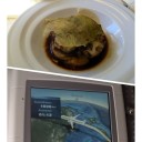 機内ゴハン（生中継）